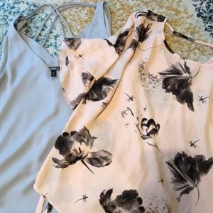 Grey express med and dusty pink express medium price for both